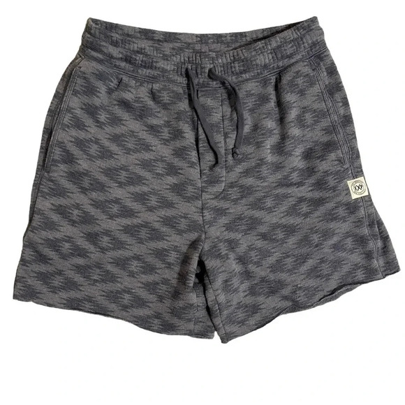 🩶🩳 Express Gray Pattern Lounge Shorts Size Small 🩳🩶 - Picture 1 of 3